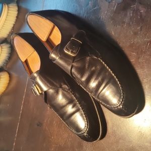 Mezlan black Monk strap 9